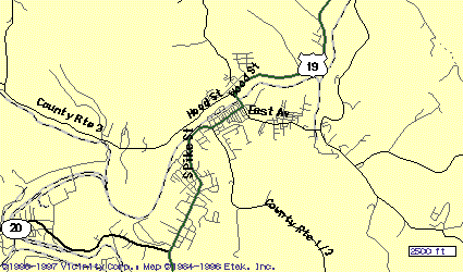 shinnston map